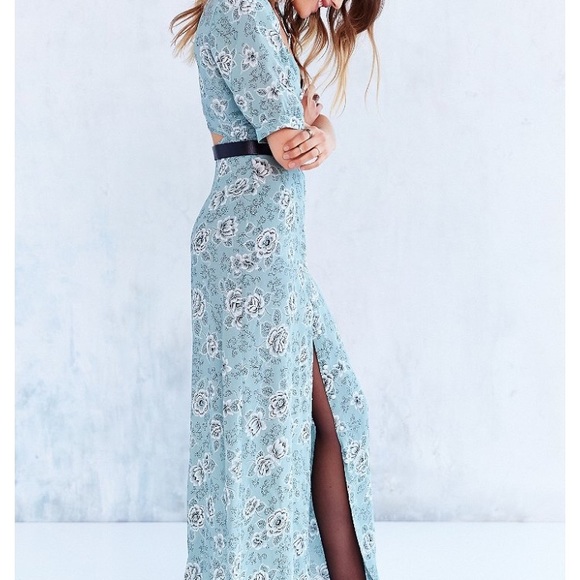 For Love And Lemons Dresses & Skirts - Montana Maxi in Mint Rose FL&L